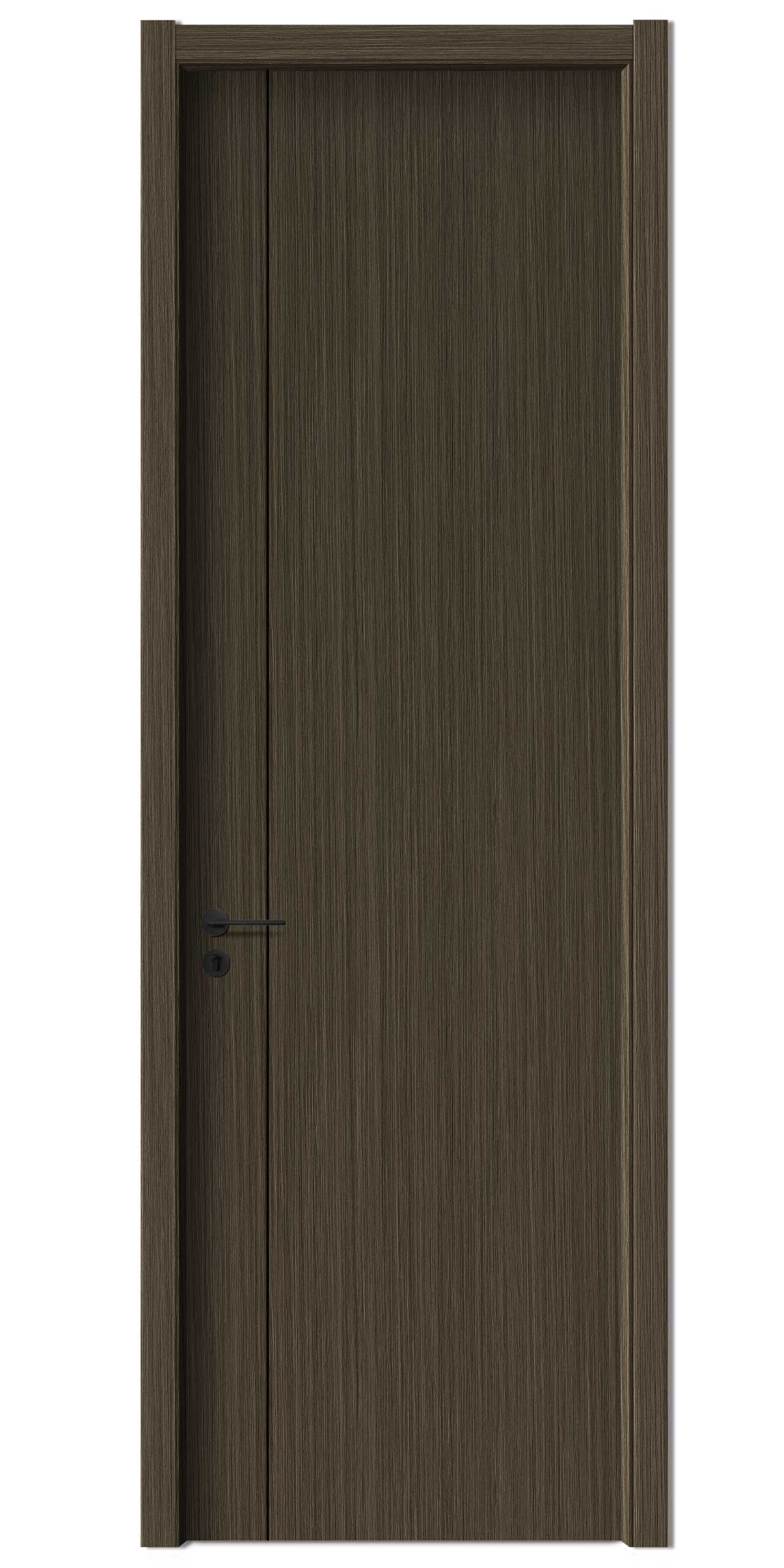 Porta scolpita moderna in WPC di lusso leggero LD-13
