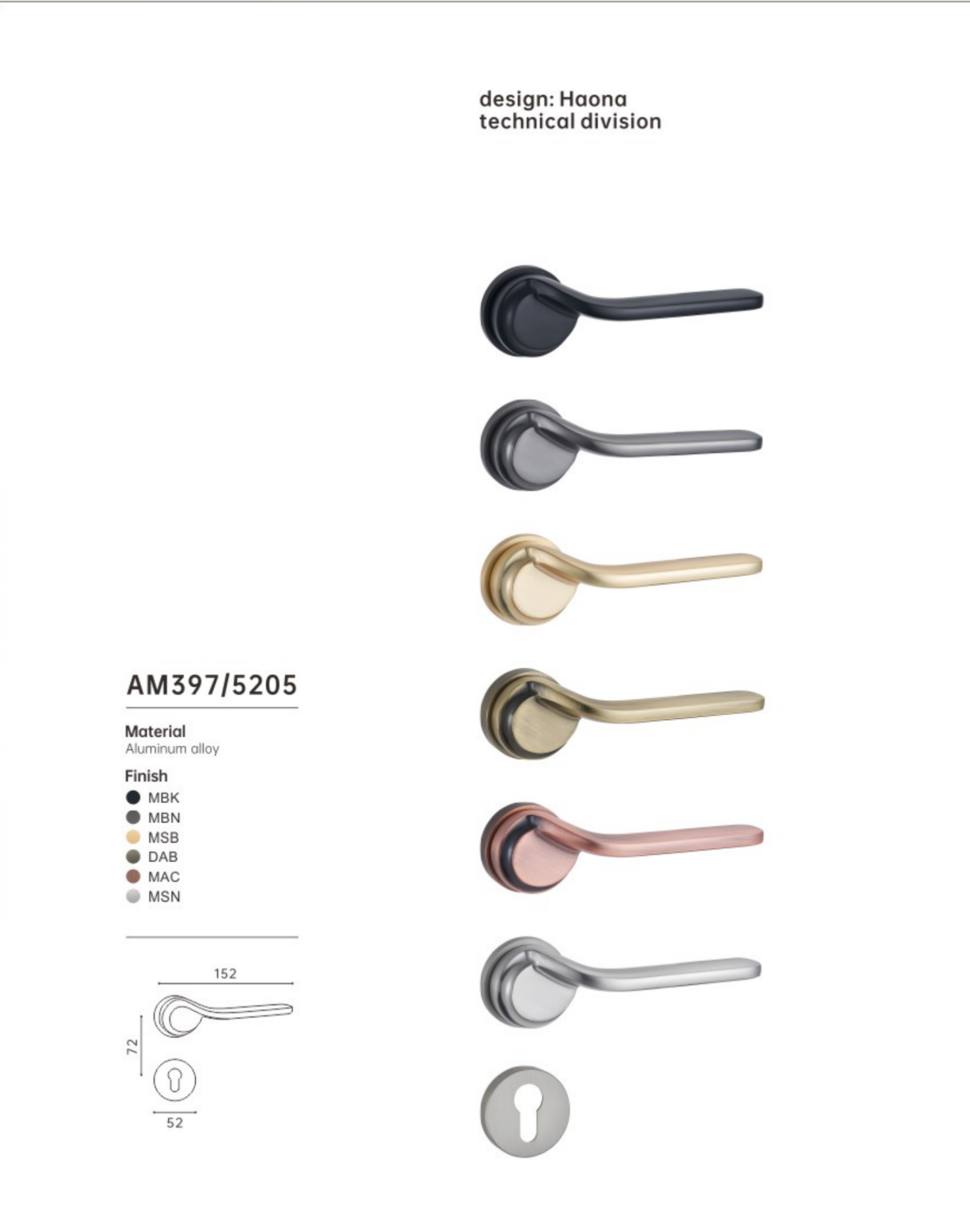 serratura AM397/5205